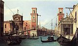 View of the Entrance to the Arsenal by Canaletto